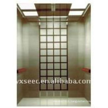 Ascenseur à passager gravé au verre et au miroir (SEEC-CP89)